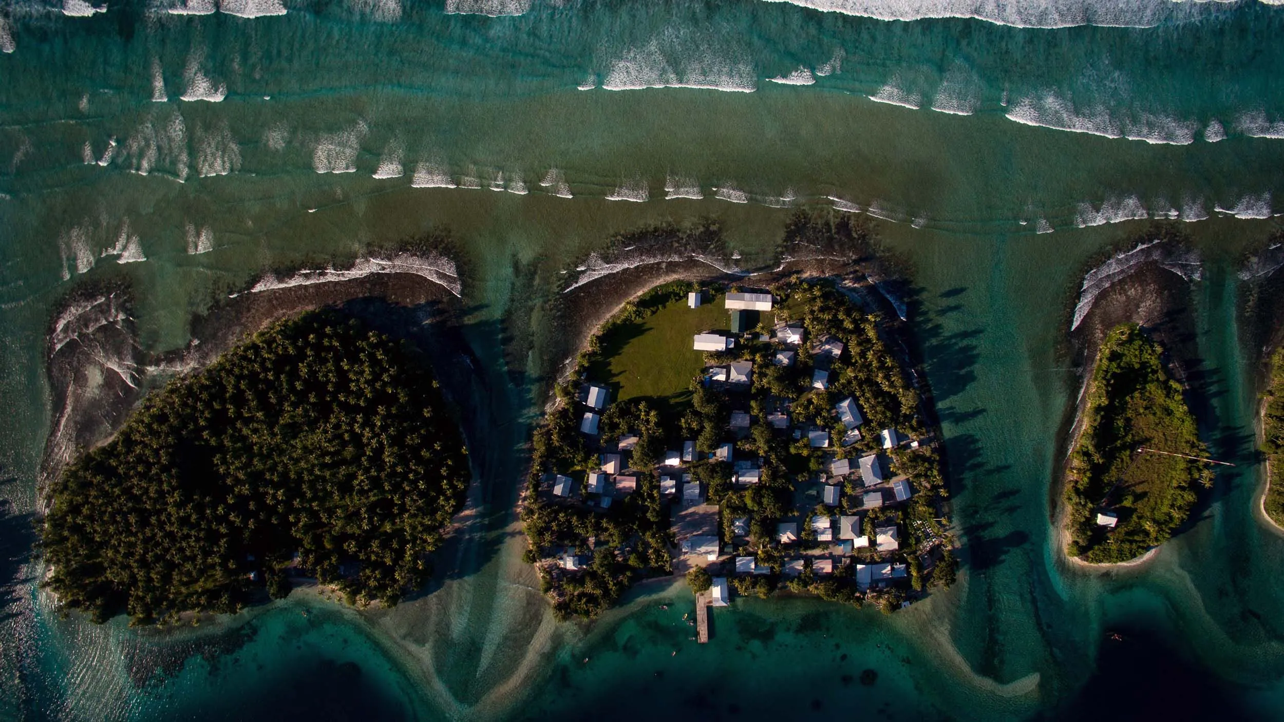 Tiny island.